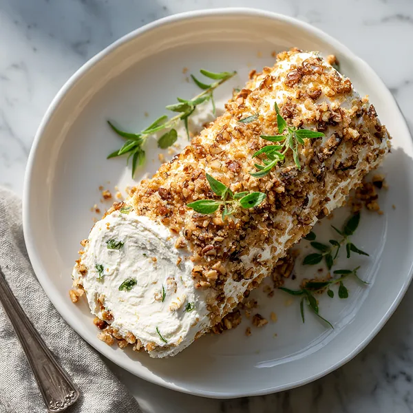 Homemade Garlic Herb Cheese Log: Better Than Store-Bought